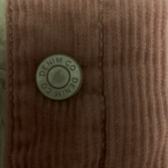 Blush Pink Corduroy Jacket - Picture 4 of 5